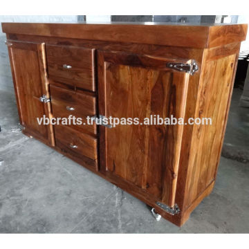 sheesham wood sideboard